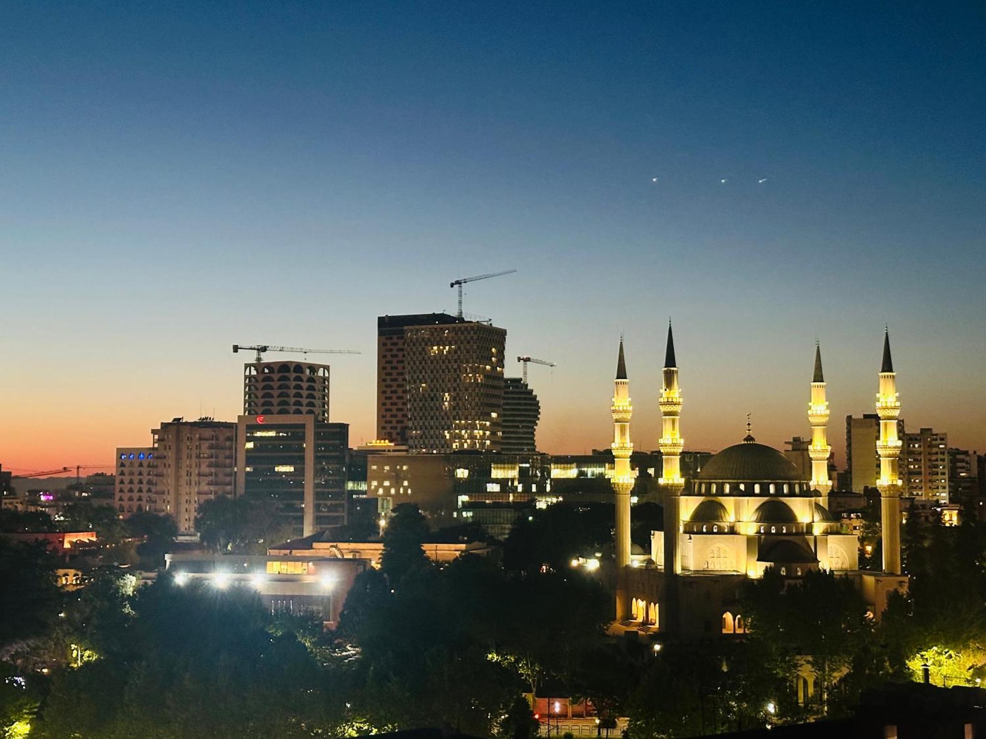 Amo Tower Tirana Center Daire Dış mekan fotoğraf